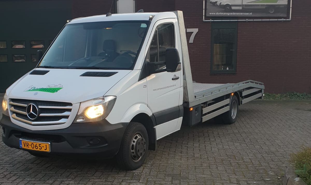 Auto oprijwagen